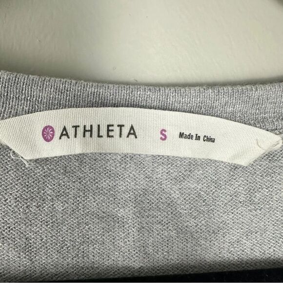 Athleta Kitta Cashmere Crewneck Sweater Womens Size Small Pullover - Picture 2 of 4